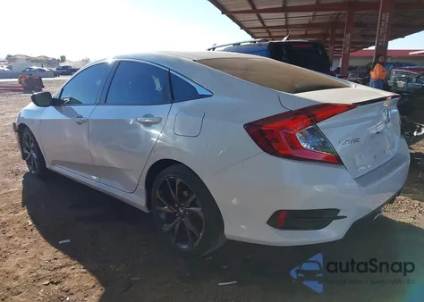 2020 Honda Civic Sport from USA, damaged, VIN 19XFC2F82LE206569